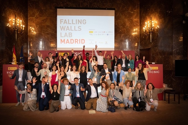 Imagen de la edición de FWLab de 2023 con participantes, jurado y organizadores./CSIC