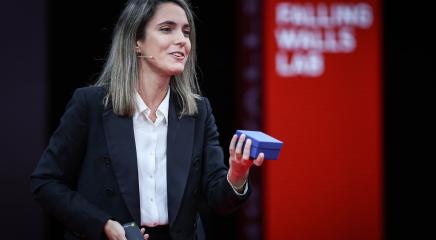 Ana León, segunda finalista de Falling Walls Lab Spain 2023