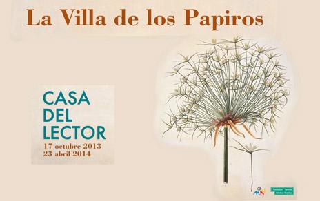 El MNCN participa en la exposición La Villa de los Papiros en la Casa del Lector (Madrid)