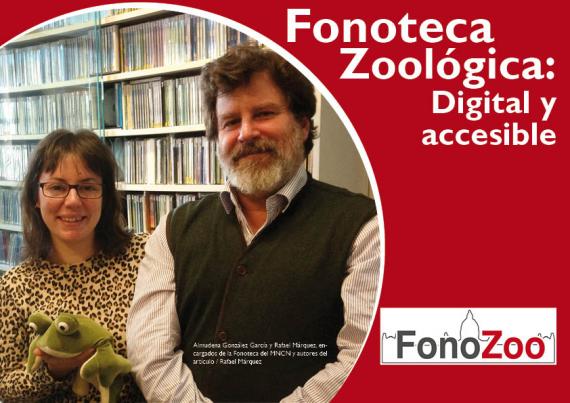 Portada del artículo "Fonoteca Zoológica: Digital y accesible" de la revista NaturalMente nº 5