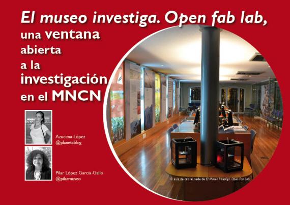 Portada del artículo "'El museo investiga. 'Open Fab Lab', una ventana abierta a la investigación del MNCN" de la revista NaturalMente nº 9