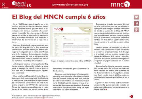 Blog del MNCN