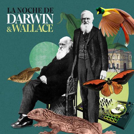 Cartel del evento 'La noche de Darwin y Wallace'